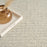 Pure Grids Light Blue PGR01 Wool Contemporary Area Rug - 8 Ft x 12 Ft