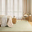 Pure Grids Light Green PGR01 Wool Contemporary Area Rug - 4 Ft x 6 Ft