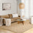 Pure Purl Beige Ivory PUU01 Wool Contemporary Area Rug - 10 Ft x 14 Ft