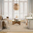 Pure Purl Grey Ivory PUU01 Wool Contemporary Area Rug - 5 Ft x 7 Ft