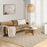 Pure Purl Grey Ivory PUU01 Wool Contemporary Area Rug - 5 Ft x 7 Ft