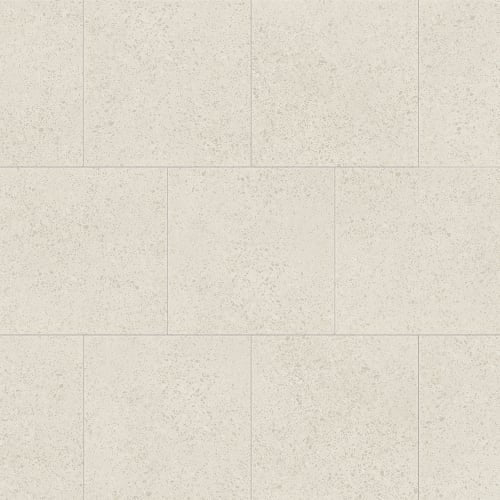 Deja New Terrazzo Vinyl Soft White Luxury Vinyl Tile Matte 1