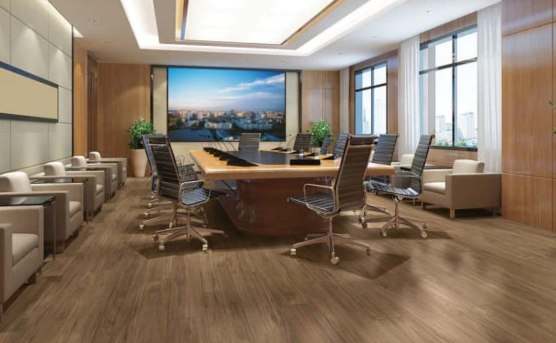 Deja New English Walnut Vinyl Bourbon Luxury Vinyl Plank Matte 2