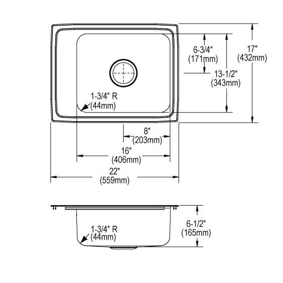 Lustertone Classic  Stainless Steel Kitchen Sink 5
