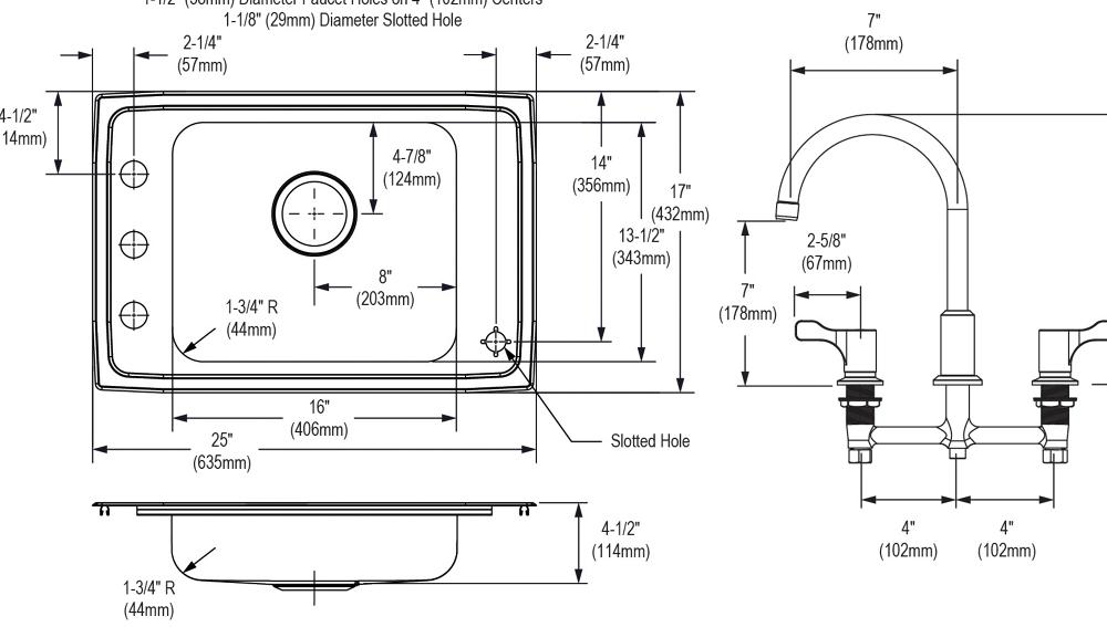 Lustertone Classic  Stainless Steel Kitchen Sink 7