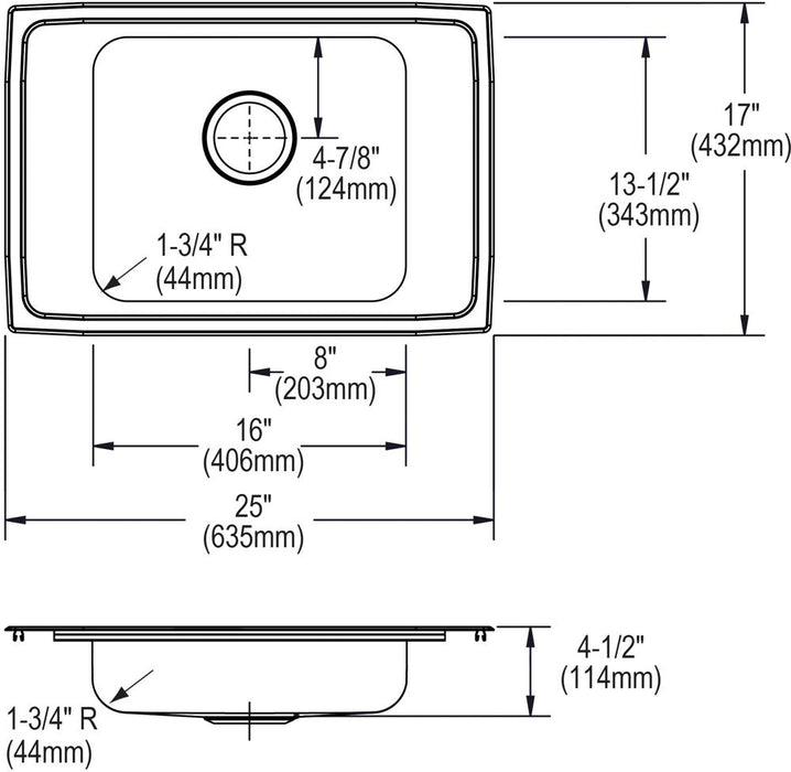 Lustertone Classic  Stainless Steel Kitchen Sink 6