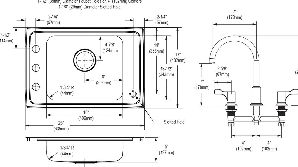 Lustertone Classic  Stainless Steel Kitchen Sink 4