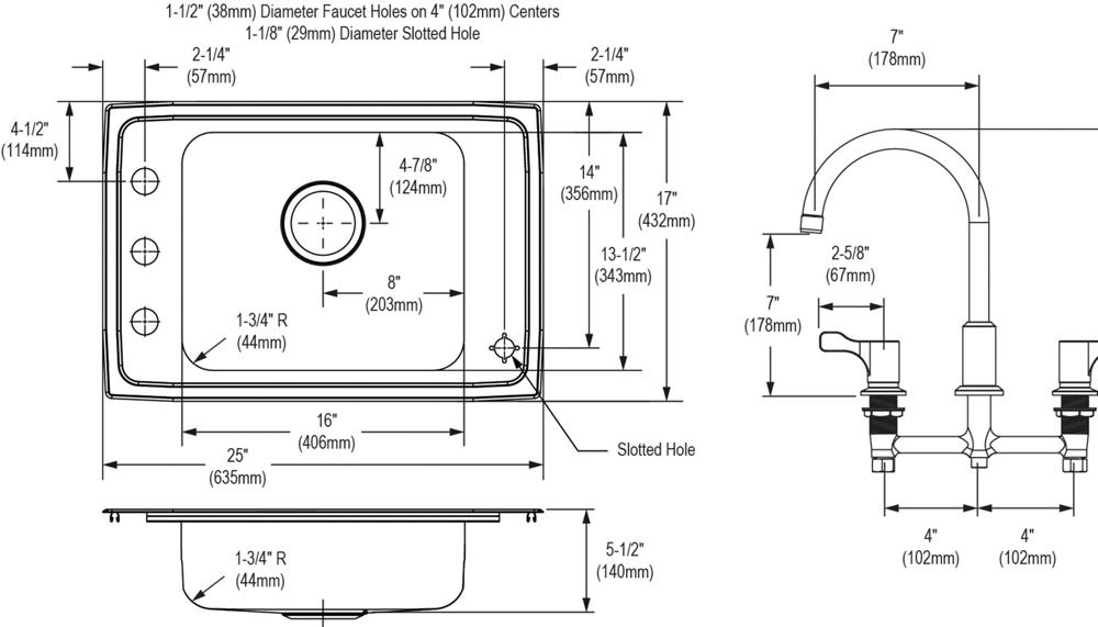 Lustertone Classic  Stainless Steel Kitchen Sink 4