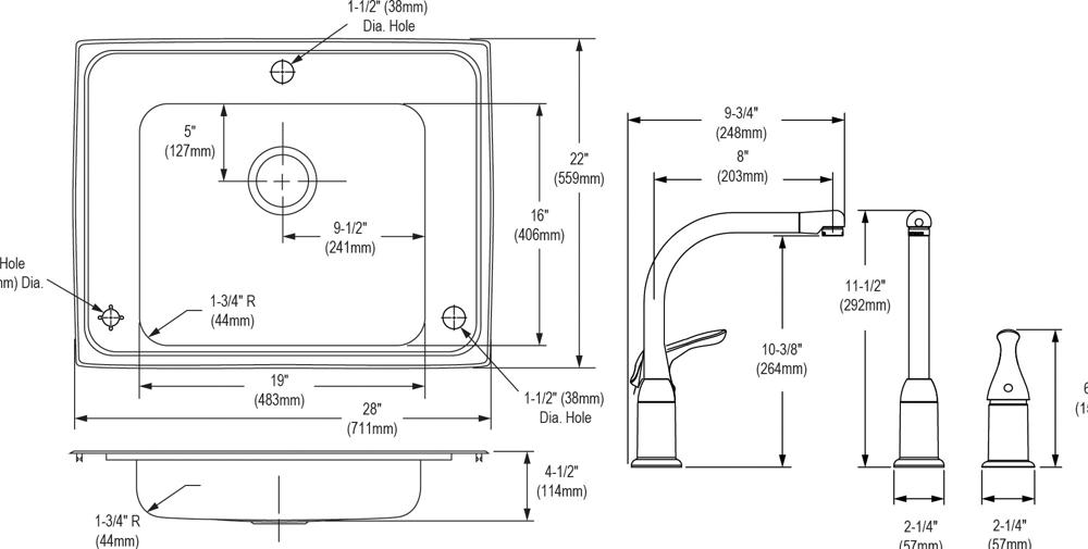 Lustertone Classic  Stainless Steel Kitchen Sink 7