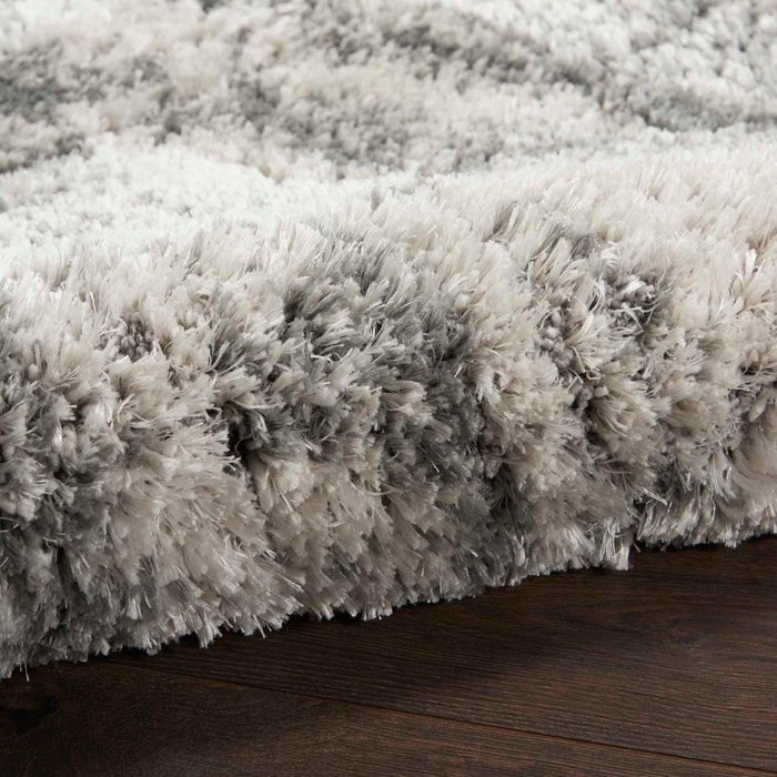 Dreamy Shag Ivory Charcoal Polyester IVCHA