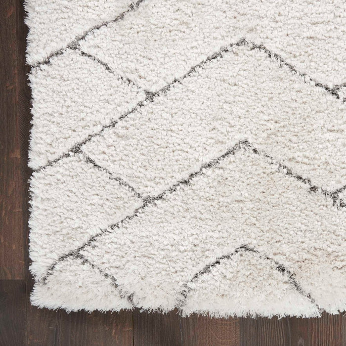 Dreamy Shag Ivory Grey IVGRY Polyester