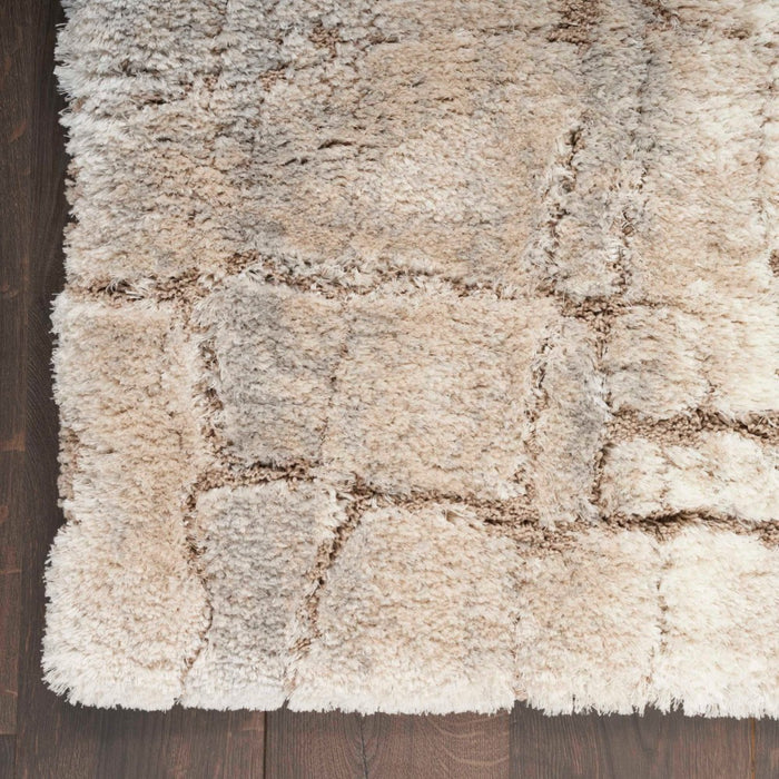 Dreamy Shag Ivory Beige IVBGE Polyester