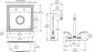 Dayton Stainless Steel Bar Sink 10