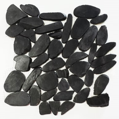 Pebble Obsidian Interlocking Mosaic Tumbled 1