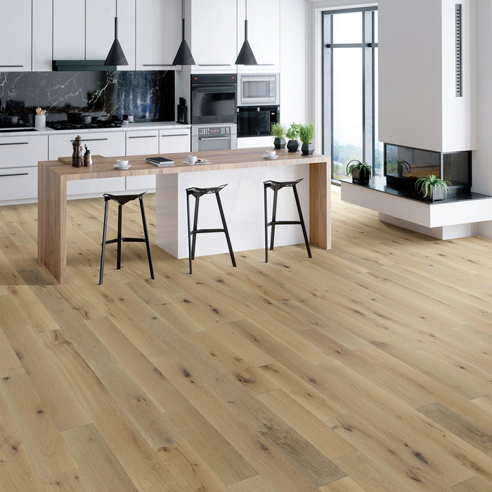 French White Oak Hardwood Rhone Engineered Hardwood Brushed Matte 2