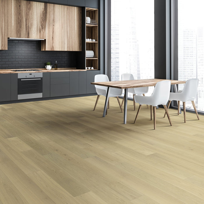 French White Oak Hardwood Veneto Engineered Hardwood Brushed Matte 2