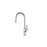 Danube Zinc Alloy Chrome Kitchen Faucet Chrome 1