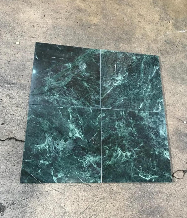 Empress Green Marble Tile - 18" x 18" x 3/8" Polished