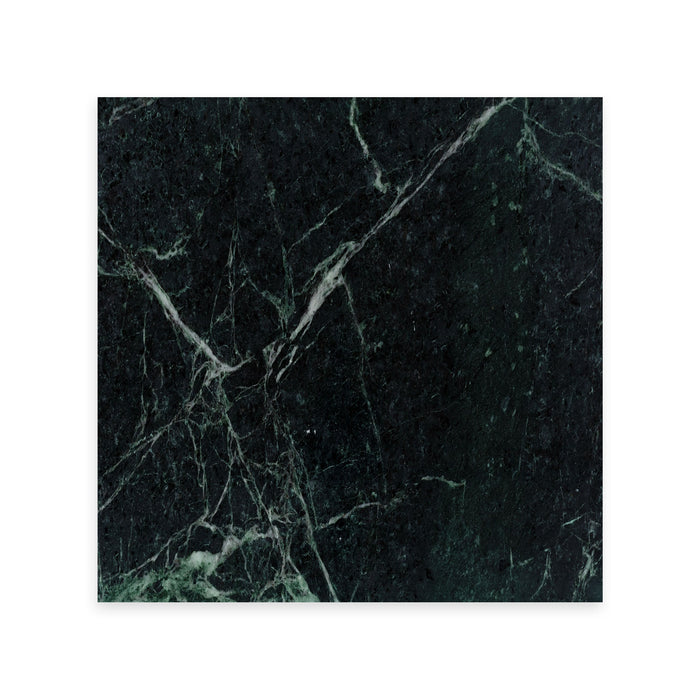 Empress Green Polished Marble Tile - 12" x 24"