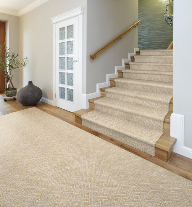 Demetrius Remix Wool Blend Almond 69691 Carpet Textured 3