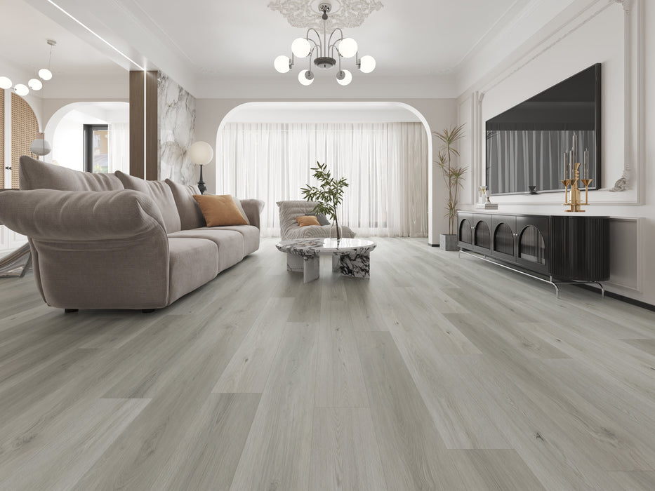 Denver Gris Lvt Spc Vinyl Gray Luxury Vinyl Plank Matte 2