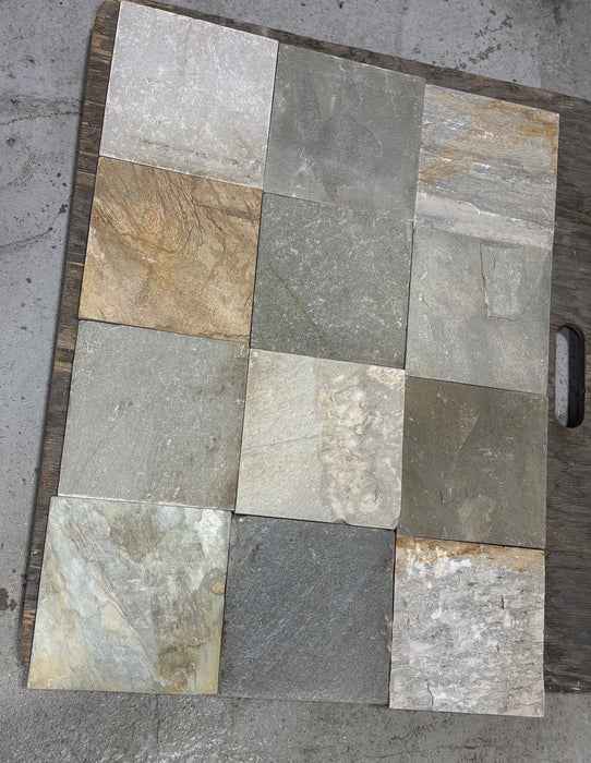 Desert Gold Slate Tile - Natural Cleft
