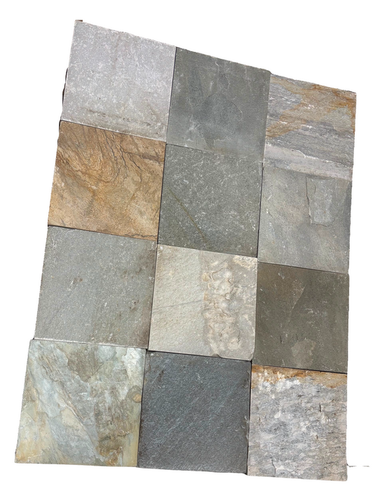 Desert Gold Slate Tile - Natural Cleft