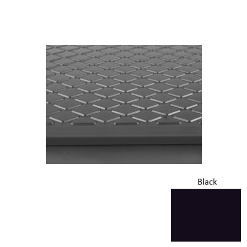 Rubber Black 100 Stair Tread Textured 1