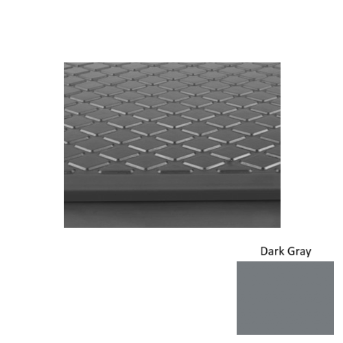 Rubber Dark Gray 150 Stair Tread Textured 1