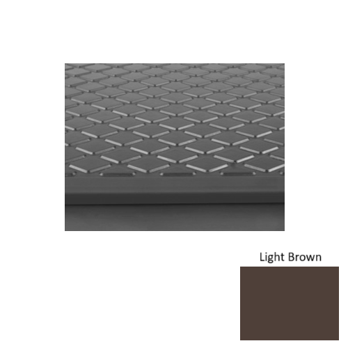 Rubber Light Brown 147 Stair Tread Textured 1