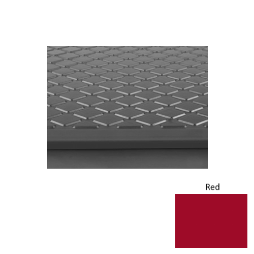 Rubber Red 186 Stair Tread Textured 1
