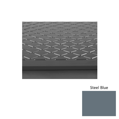 Rubber Steel Blue 177 Stair Tread Textured 1