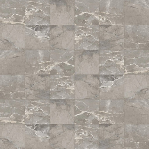 Absolute Dark Grey Porcelain Mosaic - 2" x 2"