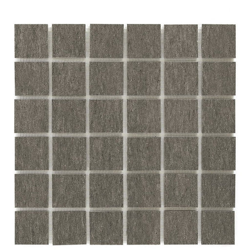 Basaltine Dark Grey Porcelain Mosaic - 2" x 2"