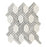 Dolomite with White Carrara Polished Marble Mosaic - Fiore