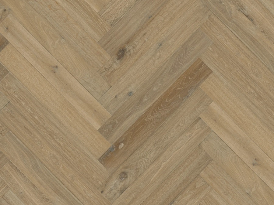 Domaine II Herringbone Wood Allier Engineered Hardwood Urethane 2
