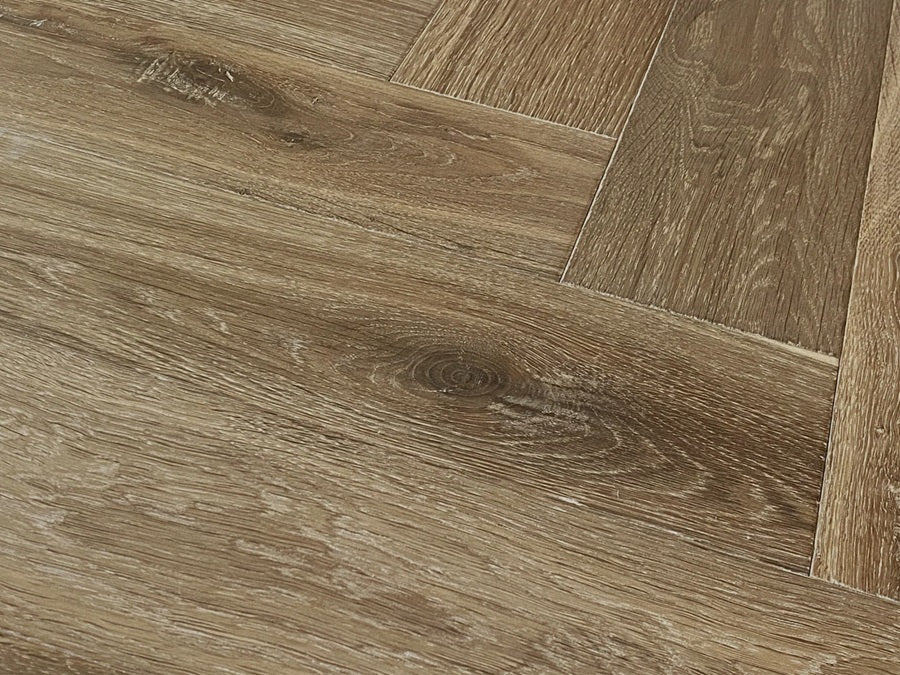 Domaine II Herringbone Wood Allier Engineered Hardwood Urethane 1