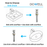 Brushed Nickel Brass Drain 7