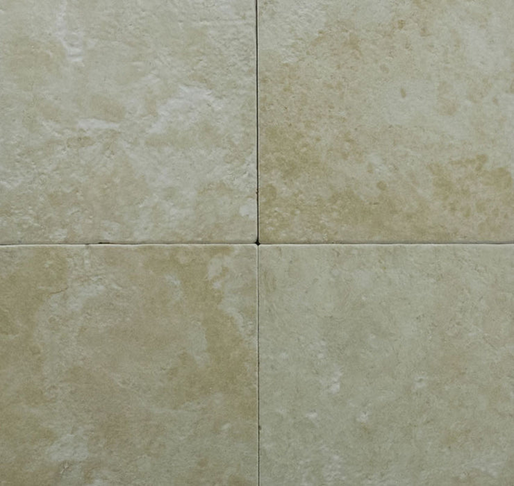 Full Tile Sample - Durango Travertine Tile - 18" x 18" x 1/2" Tumbled