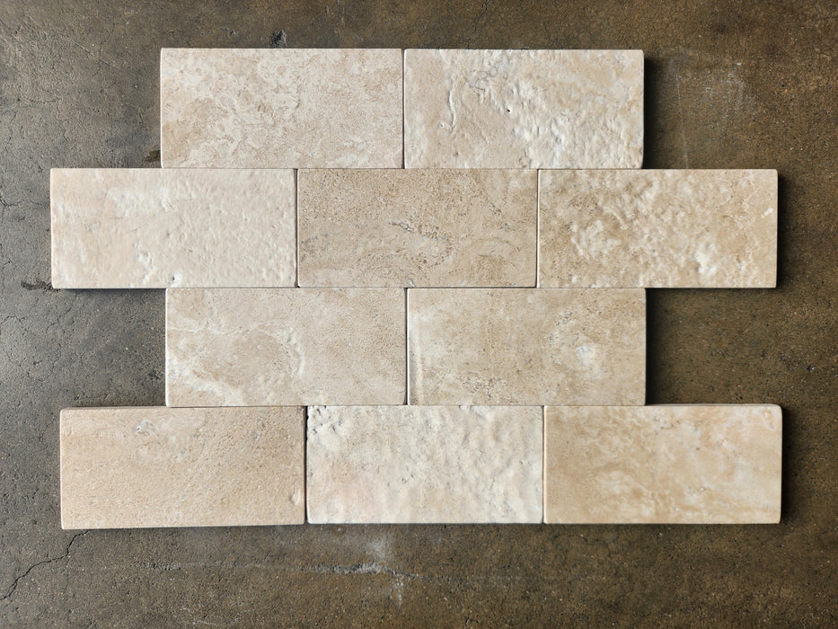 Durango Travertine Tile - 4" x 8" x 3/8"