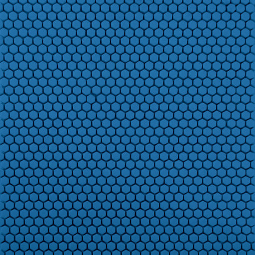 Clearance Sale! Geometro Solid H1 Dusk  Recycled Glass Mosaic - 11 7/8" x 12 3/16"