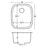 Stainless Steel Stainless Steel Bar Sink 2