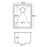 Stainless Steel Stainless Steel Bar Sink 2