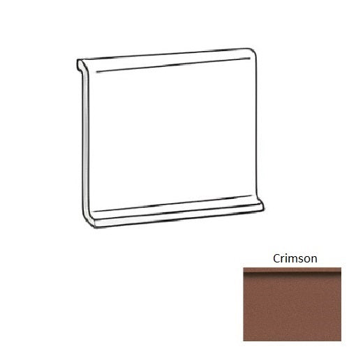 Equarry Crimson Quarry Floor & Wall Trim - 6" x 6" Cove Base