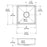 Crosstown Stainless Steel Kitchen Sink 12