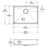 Crosstown Stainless Steel Kitchen Sink 12