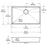 Crosstown Stainless Steel Kitchen Sink 12