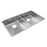 Crosstown Stainless Steel Kitchen Sink 1