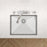 Crosstown Stainless Steel Kitchen Sink 3