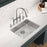 Crosstown Stainless Steel Kitchen Sink 4
